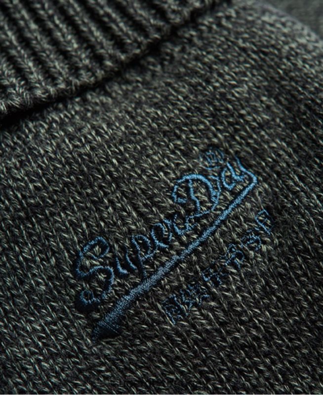 uy Superdry hombres guantes clásicos con logo vintage verde DT2N8Z1802 accesorios