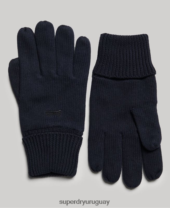 uy Superdry hombres guantes con logo vintage Armada DT2N8Z1722 accesorios