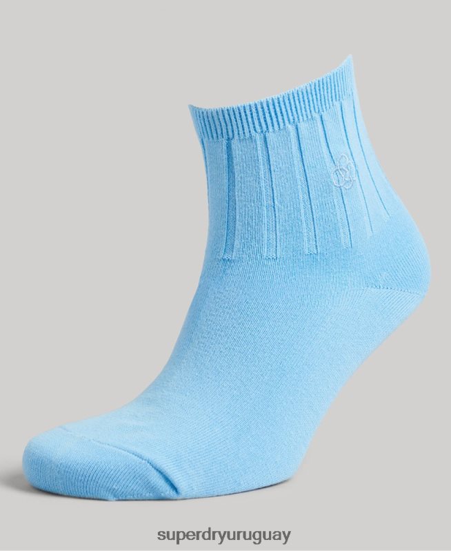 uy Superdry hombres Pack de calcetines tobilleros de algodón orgánico multi DT2N8Z1664 accesorios