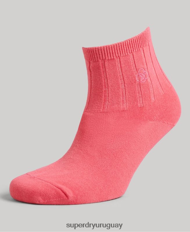 uy Superdry hombres Pack de calcetines tobilleros de algodón orgánico multi DT2N8Z1664 accesorios