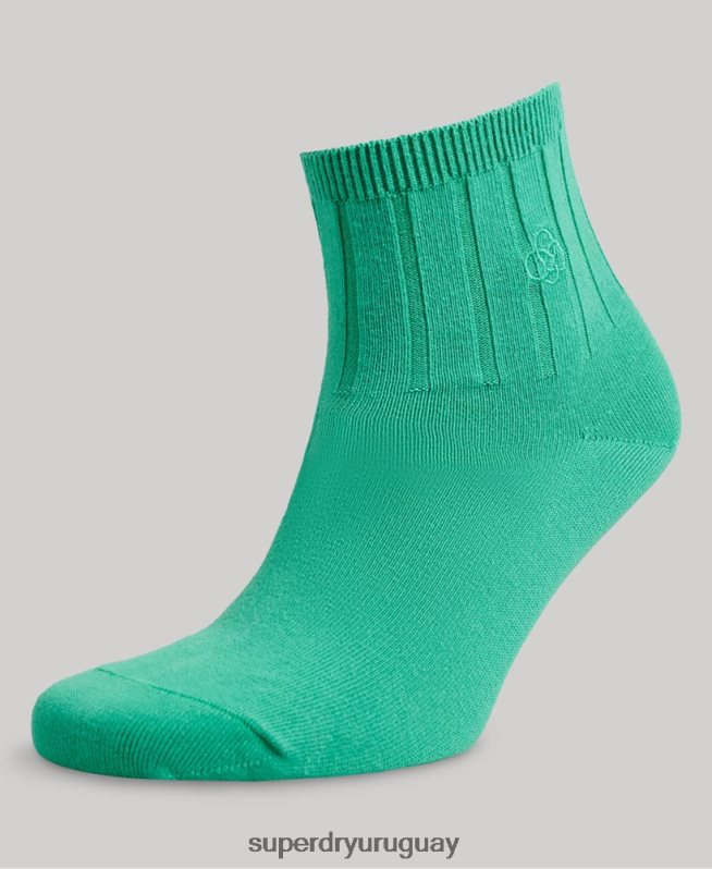 uy Superdry hombres Pack de calcetines tobilleros de algodón orgánico multi DT2N8Z1721 accesorios