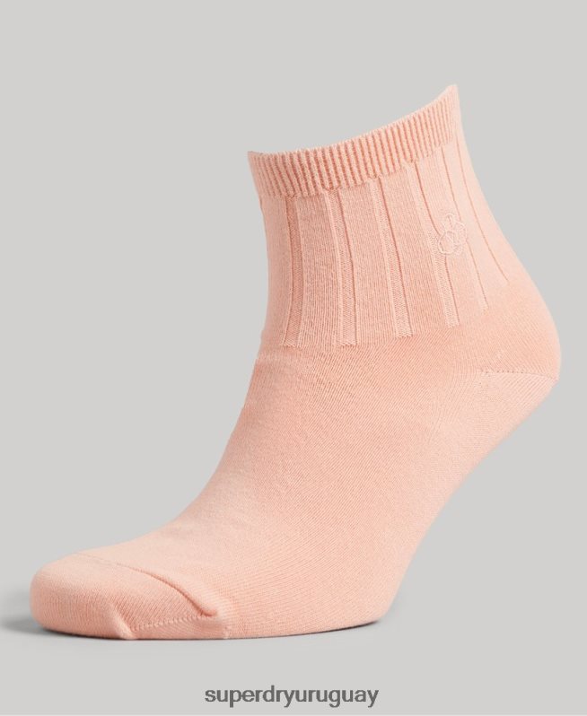 uy Superdry hombres Pack de calcetines tobilleros de algodón orgánico multi DT2N8Z1729 accesorios