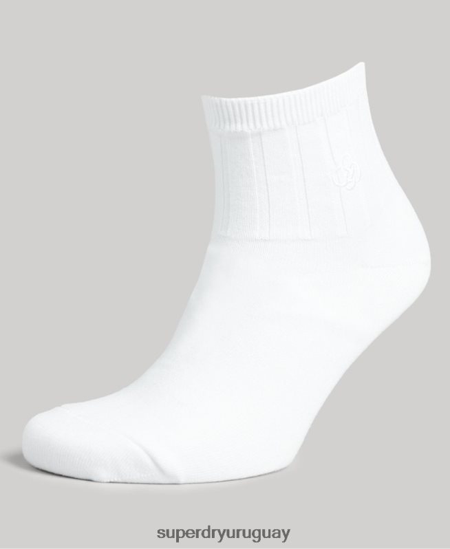 uy Superdry hombres Pack de calcetines tobilleros de algodón orgánico negro DT2N8Z1642 accesorios