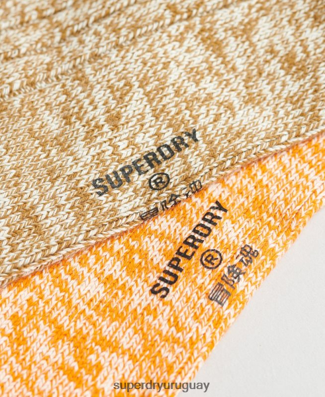 uy Superdry hombres Pack de calcetines torcidos de algodón orgánico multi DT2N8Z1762 accesorios