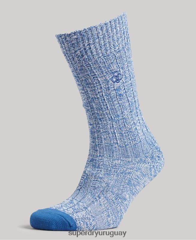 uy Superdry hombres Pack de calcetines torcidos de algodón orgánico multi DT2N8Z1766 accesorios