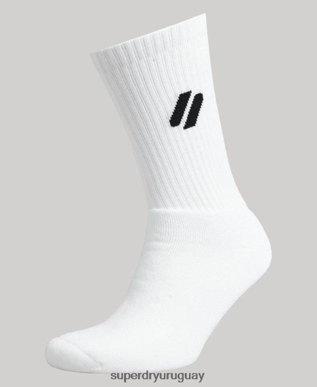 uy Superdry hombres calcetines coolmax blanco DT2N8Z1425 accesorios