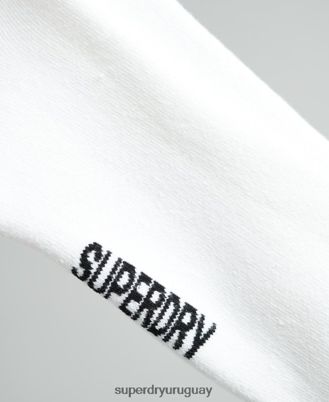 uy Superdry hombres calcetines coolmax blanco DT2N8Z1431 accesorios