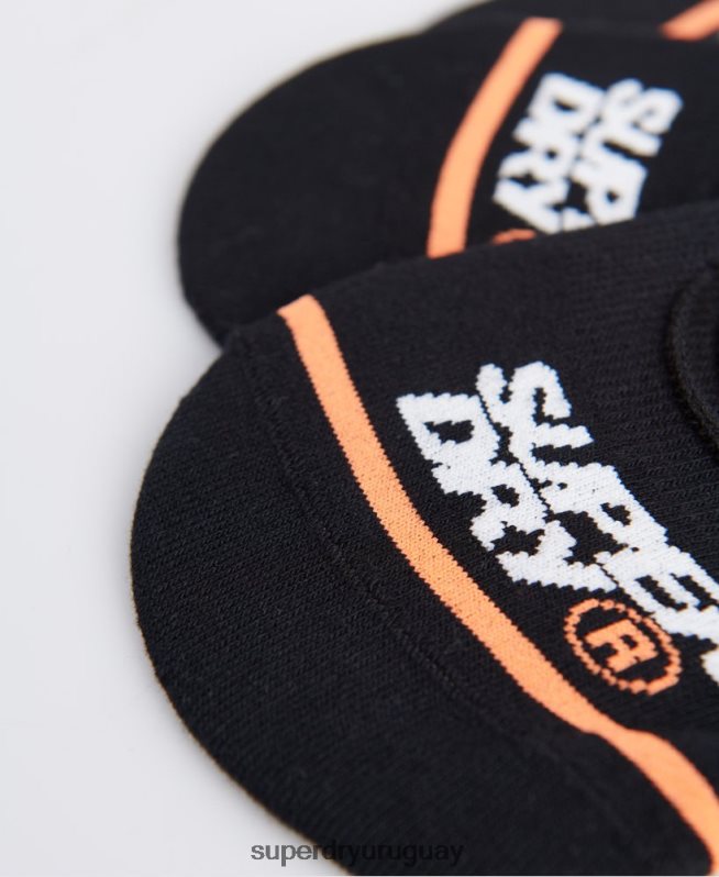 uy Superdry hombres calcetines deportivos invisibles negro DT2N8Z1859 accesorios