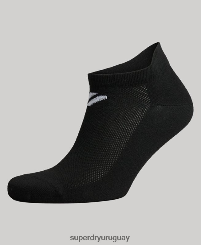 uy Superdry hombres calcetines tobilleros coolmax blanco DT2N8Z1424 accesorios