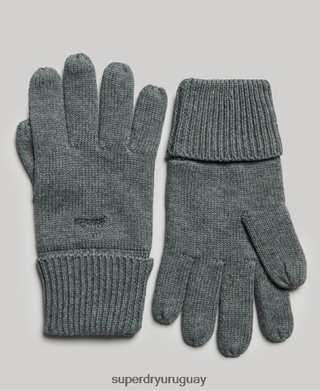 uy Superdry hombres conjunto de accesorios con logotipo vintage gris DT2N8Z1648 accesorios