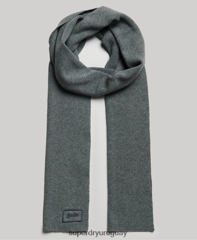 uy Superdry hombres conjunto de accesorios con logotipo vintage gris DT2N8Z1648 accesorios