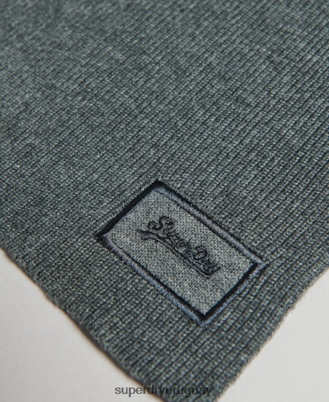 uy Superdry hombres conjunto de accesorios con logotipo vintage gris DT2N8Z1648 accesorios