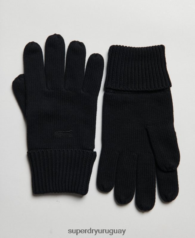 uy Superdry hombres conjunto de accesorios con logotipo vintage negro DT2N8Z1674 accesorios