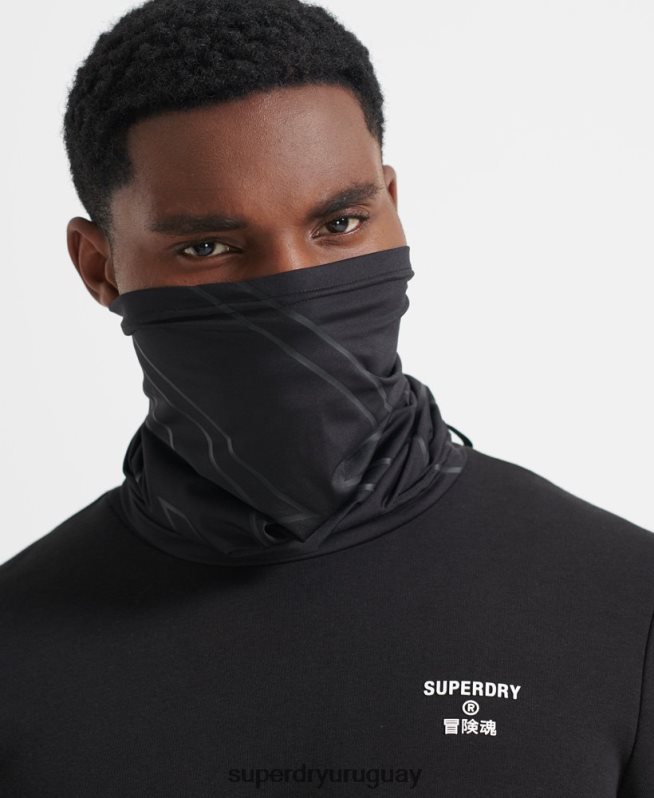 uy Superdry hombres tubo de nieve negro DT2N8Z1393 accesorios