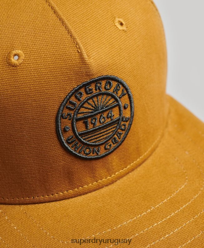 uy Superdry hombres gorra b-boy marrón DT2N8Z1631 accesorios