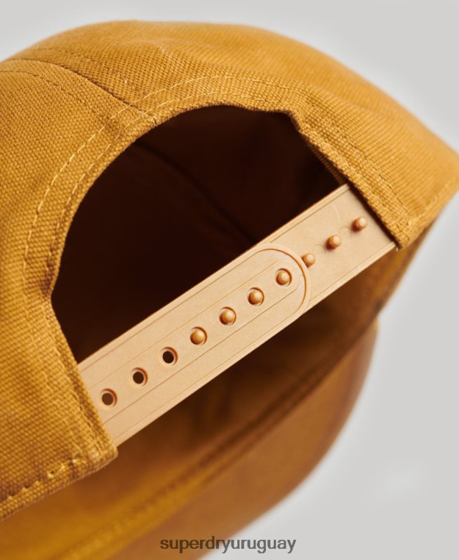 uy Superdry hombres gorra b-boy marrón DT2N8Z1631 accesorios