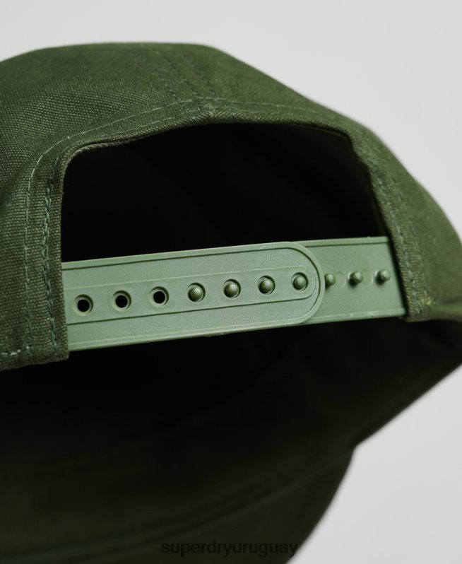 uy Superdry hombres gorra b-boy verde DT2N8Z1746 accesorios