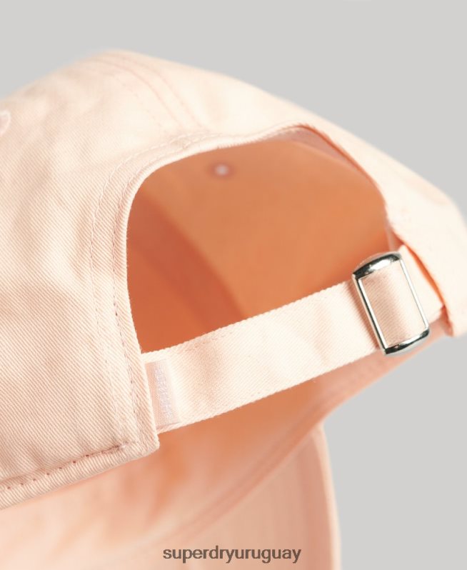 uy Superdry hombres gorra de béisbol esencial rosa DT2N8Z1657 accesorios