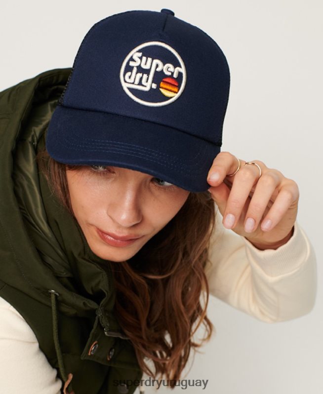 uy Superdry hombres gorra de camionero vintage Armada DT2N8Z1715 accesorios