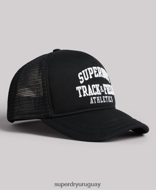 uy Superdry hombres gorra trucker clásica negro DT2N8Z1790 accesorios