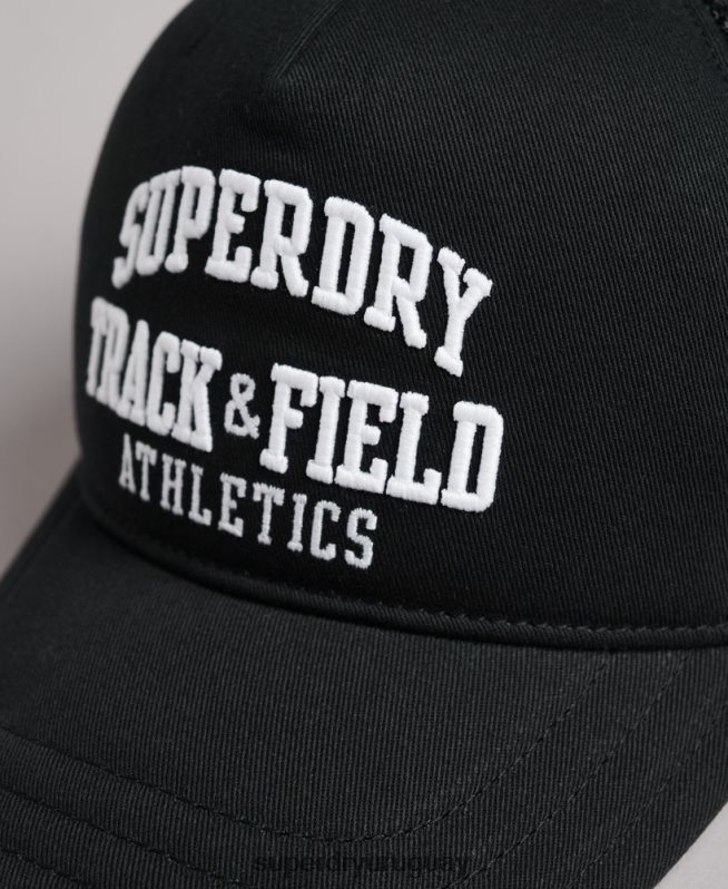 uy Superdry hombres gorra trucker clásica negro DT2N8Z1790 accesorios
