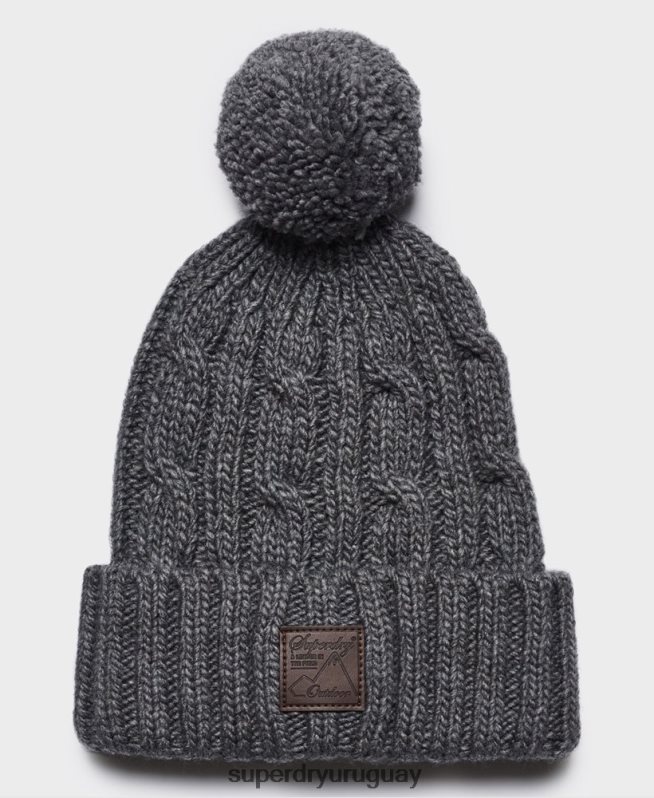 uy Superdry hombres gorro arrastrero gris DT2N8Z1814 accesorios