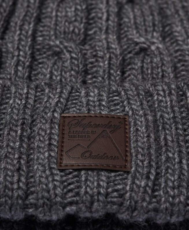 uy Superdry hombres gorro arrastrero gris DT2N8Z1814 accesorios