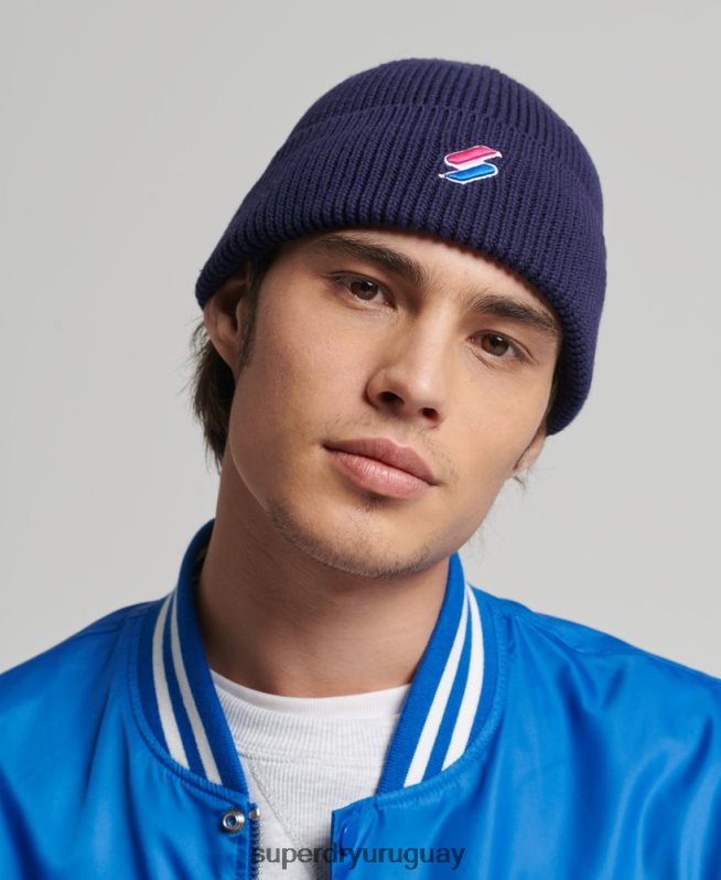 uy Superdry hombres gorro de código Armada DT2N8Z1793 accesorios