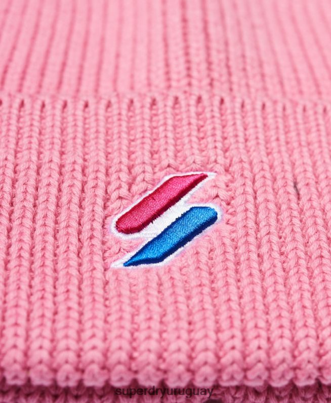 uy Superdry hombres gorro de código rosa DT2N8Z6406 accesorios