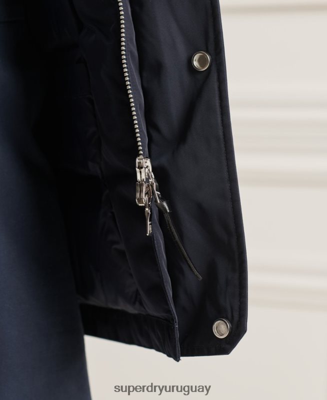 uy Superdry hombres parka de plumón de studios everest Armada DT2N8Z4578 ropa