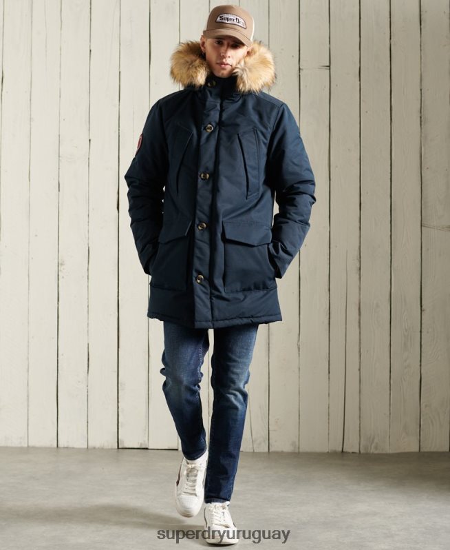 uy Superdry hombres parka everest Armada DT2N8Z1027 ropa