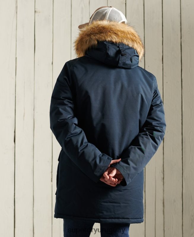 uy Superdry hombres parka everest Armada DT2N8Z1027 ropa