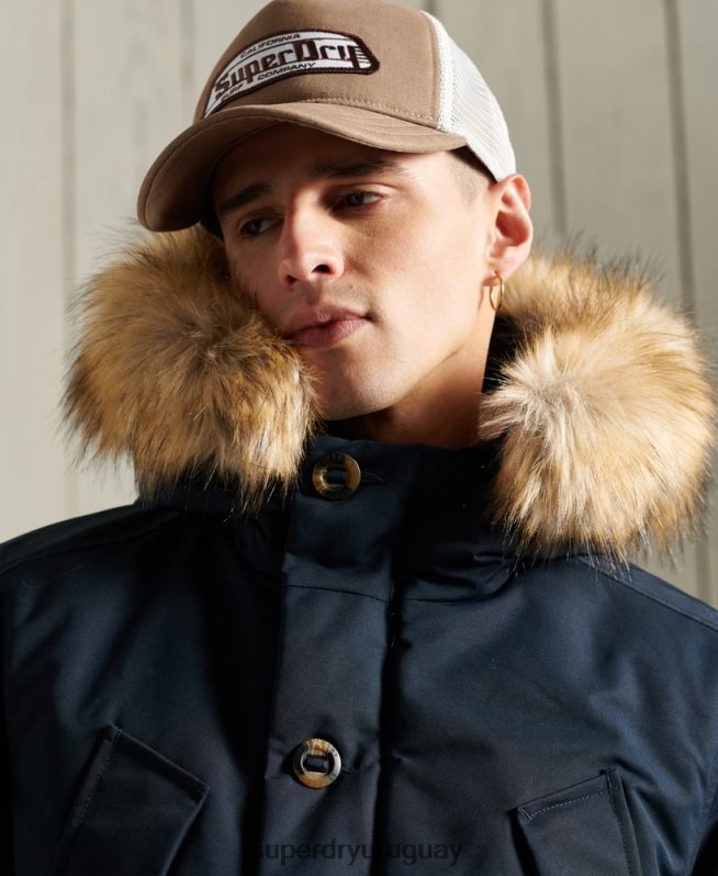 uy Superdry hombres parka everest Armada DT2N8Z1027 ropa