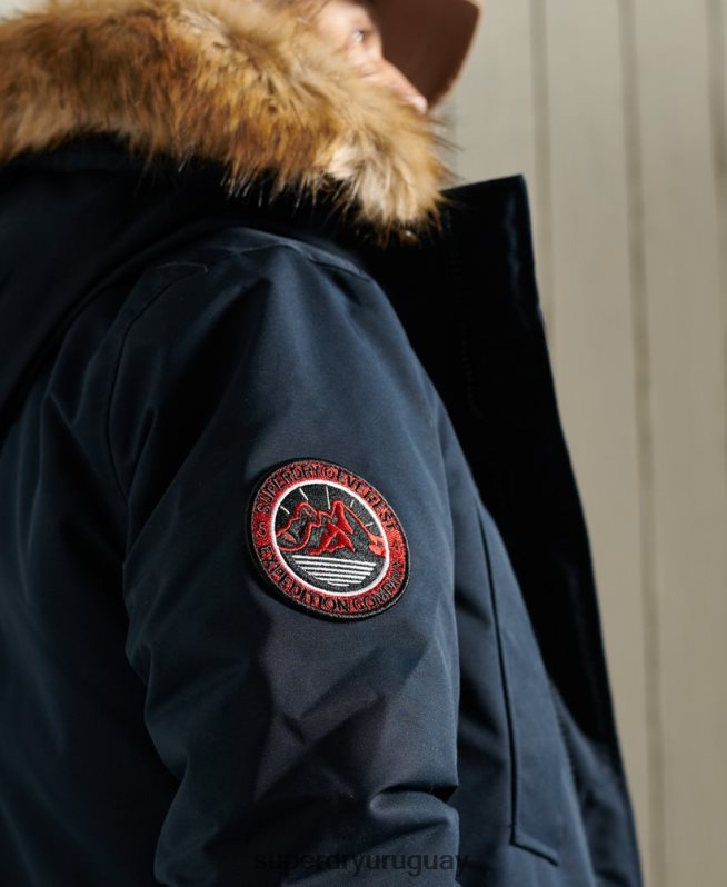uy Superdry hombres parka everest Armada DT2N8Z1027 ropa