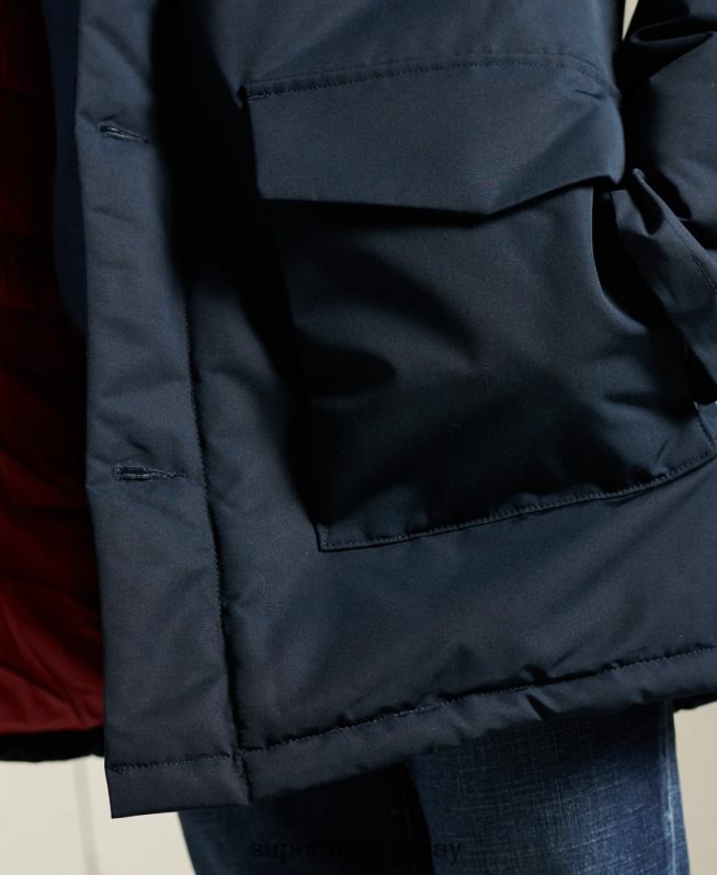 uy Superdry hombres parka everest Armada DT2N8Z1027 ropa