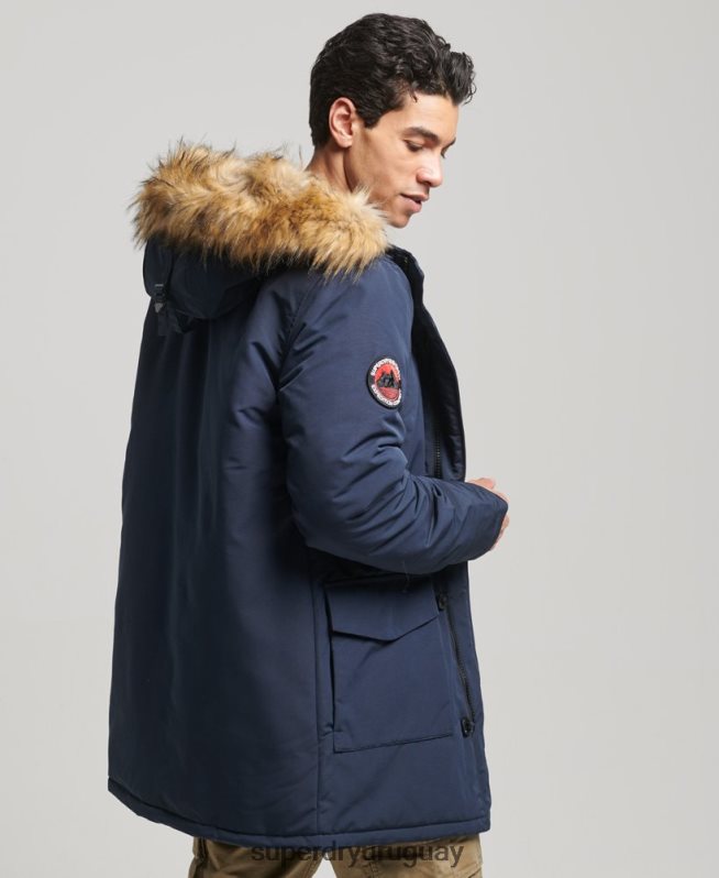 uy Superdry hombres parka everest Armada DT2N8Z1097 ropa