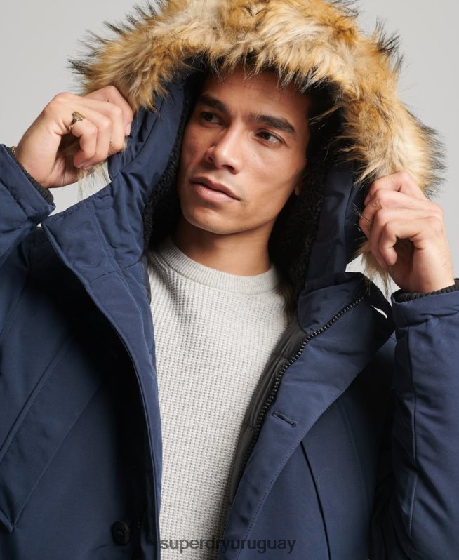 uy Superdry hombres parka everest Armada DT2N8Z1097 ropa