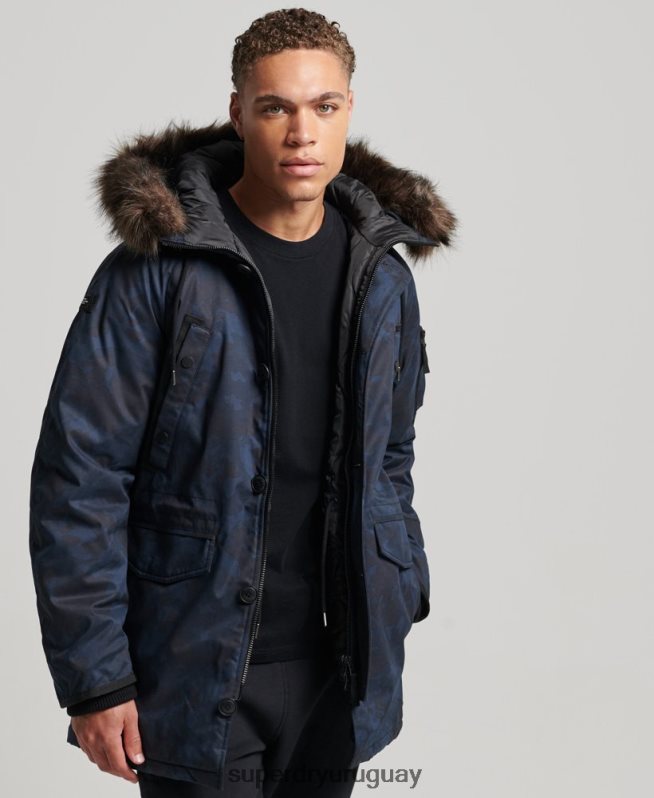 uy Superdry hombres parka original y vintage Armada DT2N8Z4509 ropa