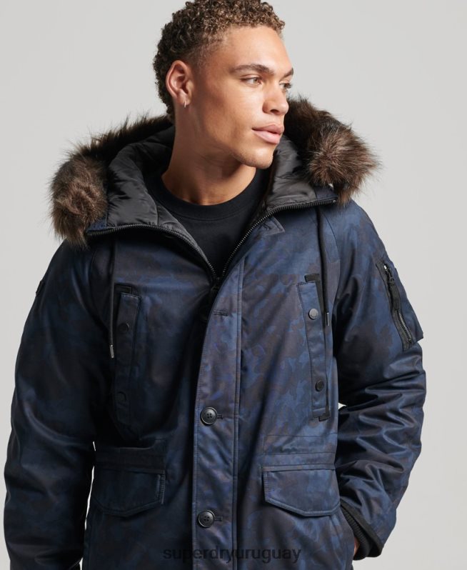 uy Superdry hombres parka original y vintage Armada DT2N8Z4509 ropa