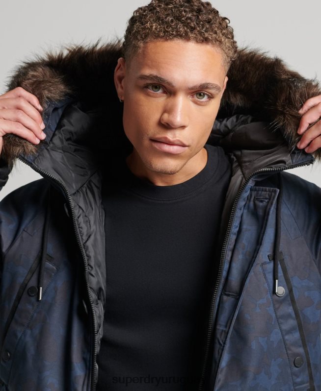 uy Superdry hombres parka original y vintage Armada DT2N8Z4509 ropa