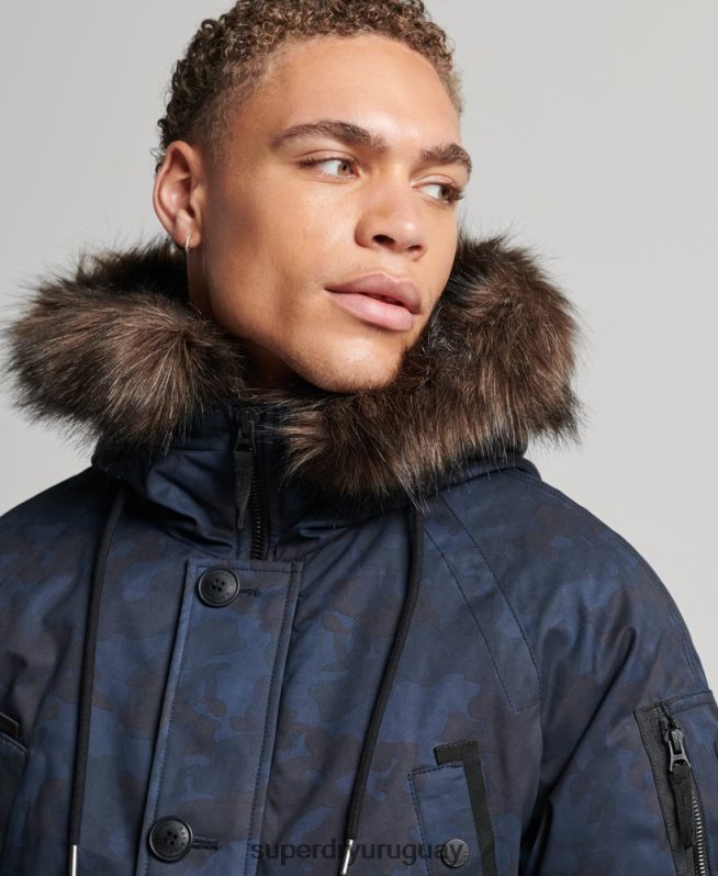 uy Superdry hombres parka original y vintage Armada DT2N8Z4509 ropa