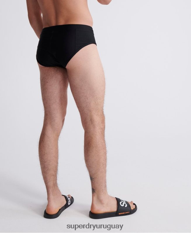 uy Superdry hombres baúles deportivos negro DT2N8Z453 ropa