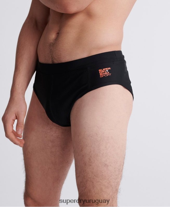 uy Superdry hombres baúles deportivos negro DT2N8Z453 ropa