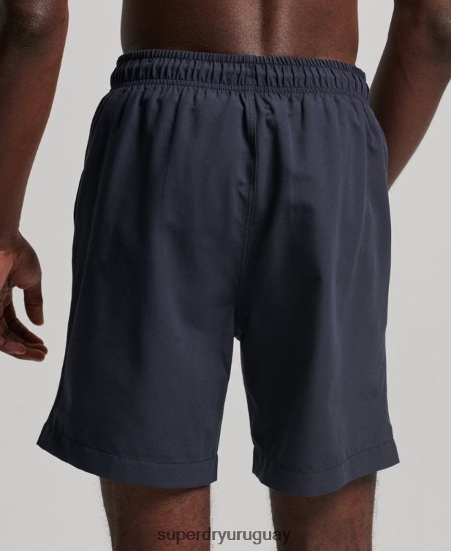 uy Superdry hombres shorts de baño reciclados core sport de 17 pulgadas Armada DT2N8Z392 ropa