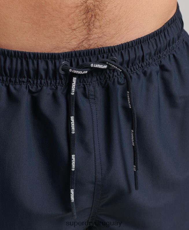 uy Superdry hombres shorts de baño reciclados de 15 pulgadas con cinta Armada DT2N8Z450 ropa
