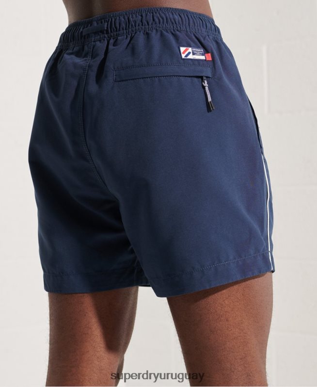uy Superdry hombres shorts de baño serie tri Armada DT2N8Z439 ropa