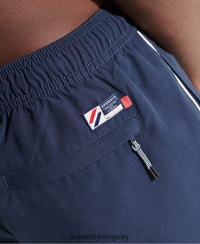 uy Superdry hombres shorts de baño serie tri Armada DT2N8Z439 ropa