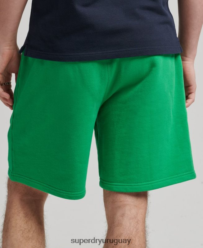 uy Superdry hombres code shorts deportivos clásicos verde DT2N8Z340 ropa
