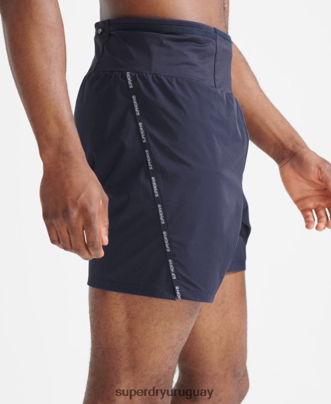uy Superdry hombres correr pantalones cortos de primera calidad Armada DT2N8Z5370 ropa