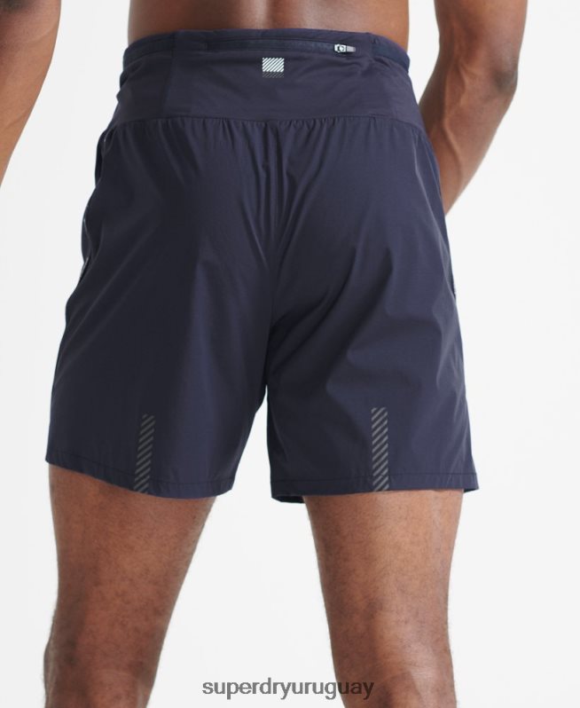 uy Superdry hombres correr pantalones cortos de primera calidad Armada DT2N8Z5370 ropa
